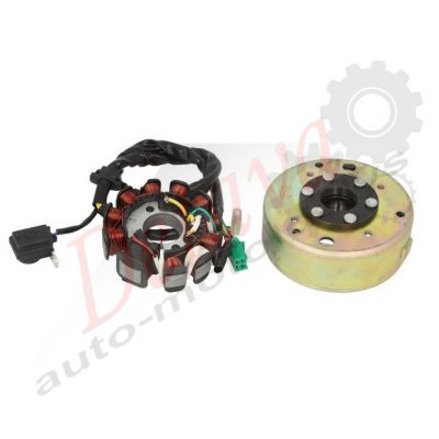 Generatoriaus apvijos su magnetu 4T GY6 125-150cc