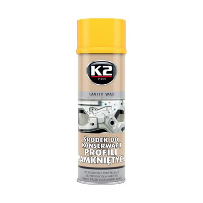 Purškiamas vaškas gintarinis K2 500ml