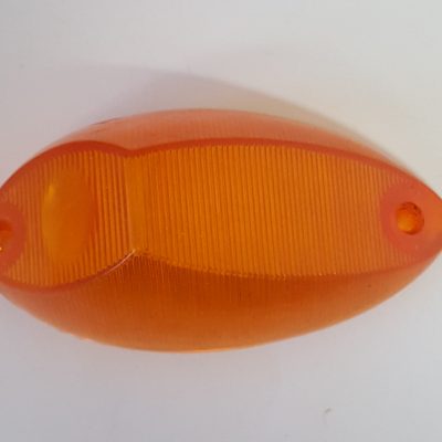 Priekinis posūkio stikliukas K/D M408, M412 lenktas geltonas FP122-3712204-B