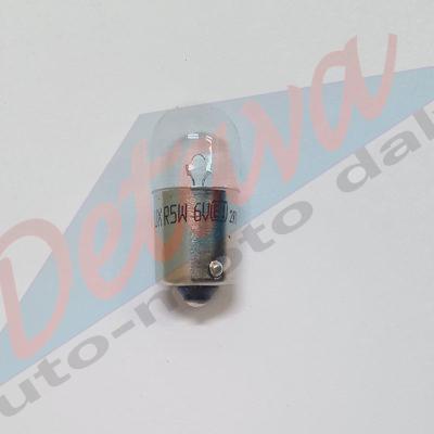 MOTO LEMPUTĖ (GABARITŲ) 6V 5W BA15S VIENAS KONTAKTAS