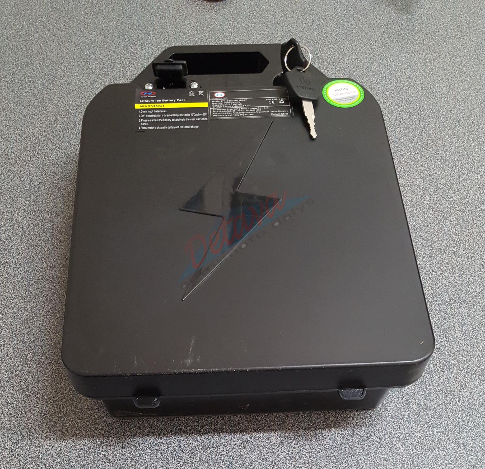Akumuliatorius Ličio jonų 12AH Elektrinių paspirtukų X5 ir X17 Citycoco - Image 3