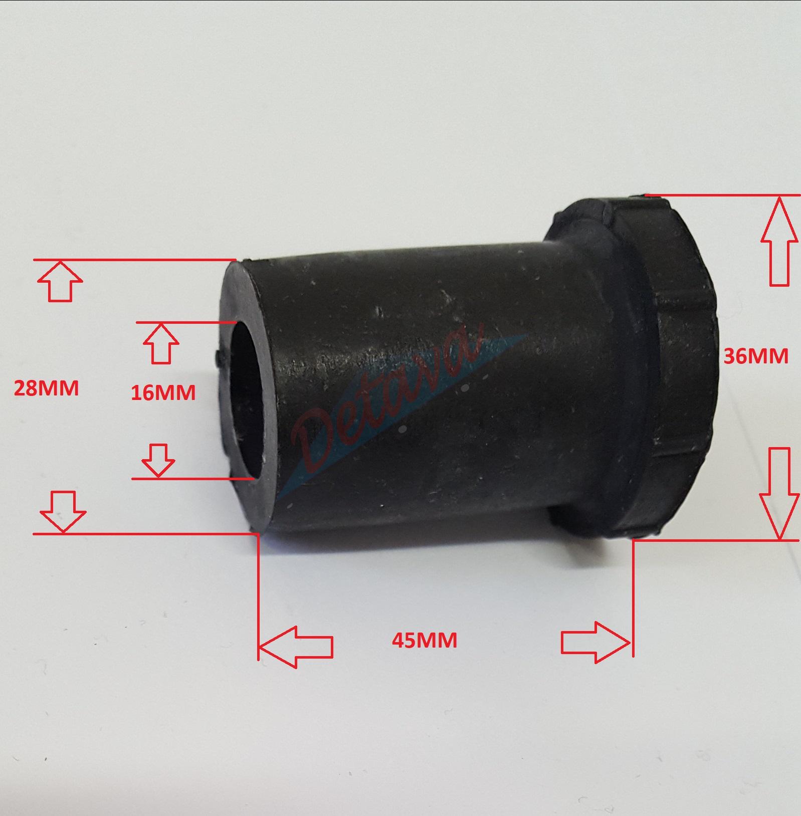 Lingių įvorė 16x28x45mm Mitsubishi L200,L300,L400 Pajero1