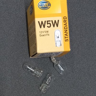 Lemputė T10 W5W 12V 5W