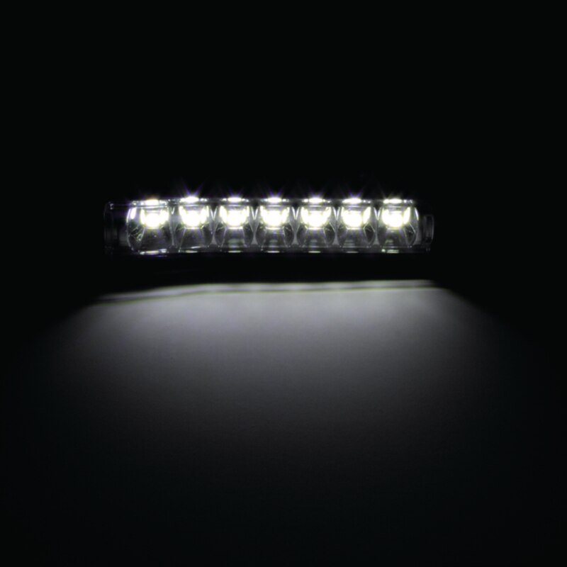 Žibintuvėlis Berner 7+1 LED Micro USB Orange - Image 4