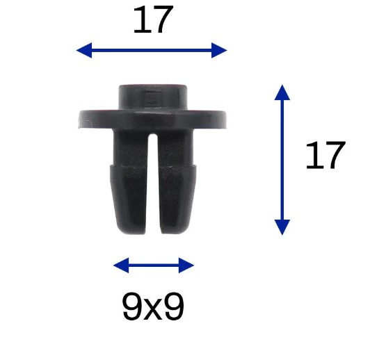 LAIKIKLIS JUODAS 9x9mm TOYOTA AURIS, AVENSIS, COROLLA VERSO, IQ OE-9018905144 - Image 4