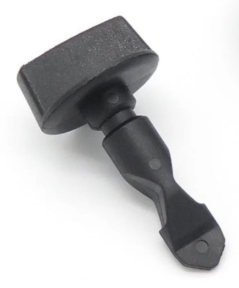 Buferio vilkimo kilpos dangtelio laikiklis AUDI Q5, Q7; VW GOLF V, GOLF VI 10.03-05.17 6Q0807643