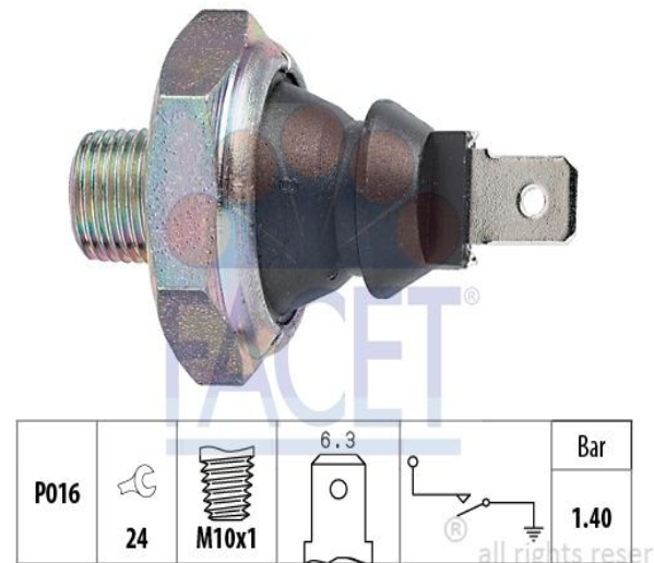 171 919 829 A VW 12920 FAE 1.800.051 EPS 330323 ERA 7.0051 FACET 11171800 FEBI 6ZL 003 259-761 HELLA 500 051 KW 910026 METZGER 3.00.051 PEX XOPS56 QUINTON HAZELL 117183 TRW OS3527 VERNET